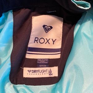 Roxy mint green ski pants